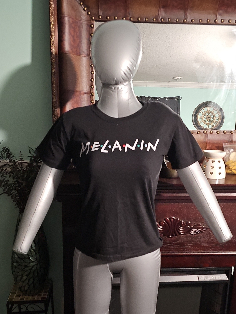 Melanin Graphic Tee - Black
